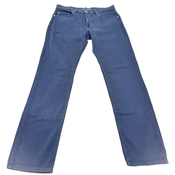 Mott & Bow Slim Mercury Blue Straight Leg Denim Jeans Size 34 x 32 - Picture 2 of 10